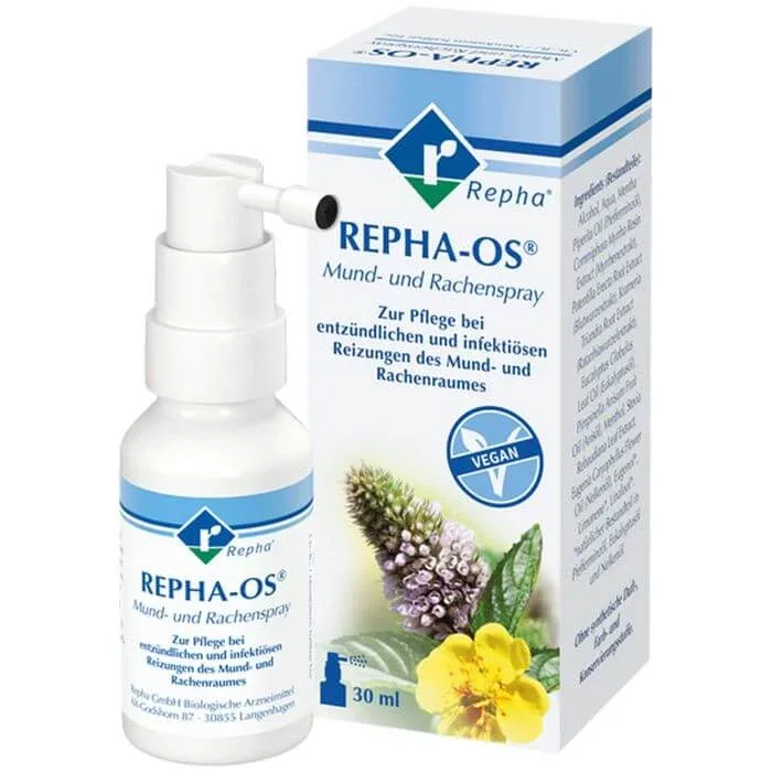 REPHA-OS spray pentru gură și gât 30 ml — preț și oferte