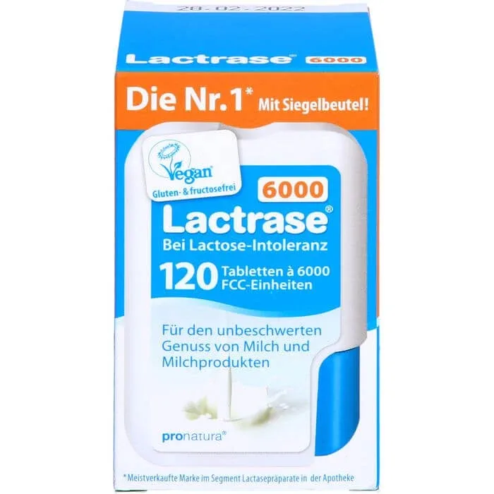 LACTRASE 6.000 FCC Tbl.in click dispenser pachet dublu 240 buc. — preț și oferte