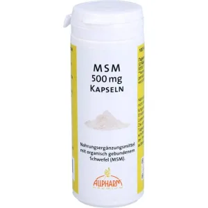 MSM 500 mg capsule 100 buc.