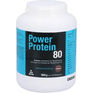 POWER PROTEIN 80 Pudră de ciocolată 900 g