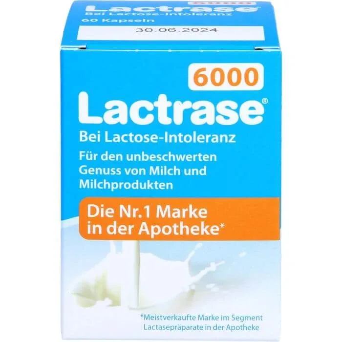 LACTRASE 6.000 FCC Capsule 60 Capsule — preț și oferte