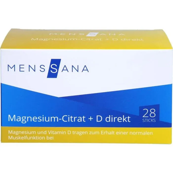 MAGNESIUMCITRATE+D direct MensSana Pulbere 28 St. — preț și oferte