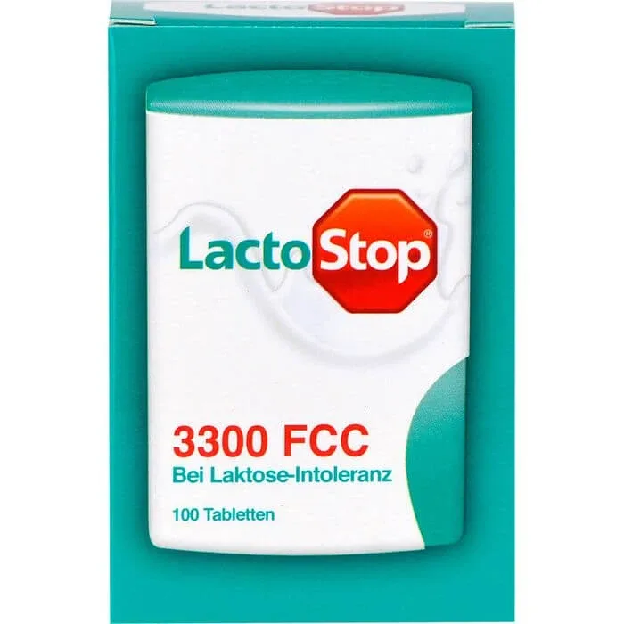 LACTOSTOP 3.300 FCC tablete click dispenser 100 buc. — preț și oferte