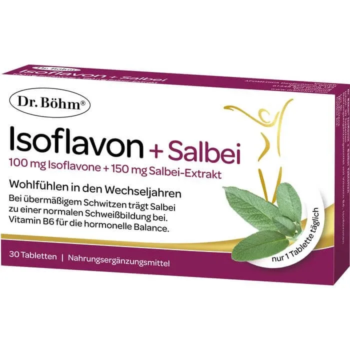 DR.BÖHM Isoflavone+Sage Tablete 30 Capsule — preț și oferte