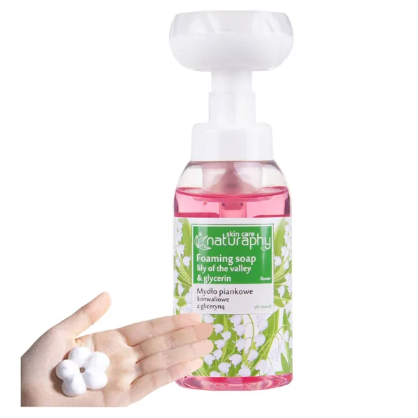 Sapun - spuma cu Lacramioare si Glicerina Naturaphy, Blux | 300 ml BLUX COSMETICS INFINITY — preț și oferte