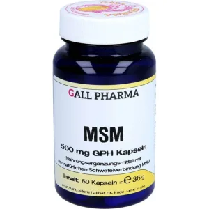 MSM 500 mg GPH Capsule 60 Capsule