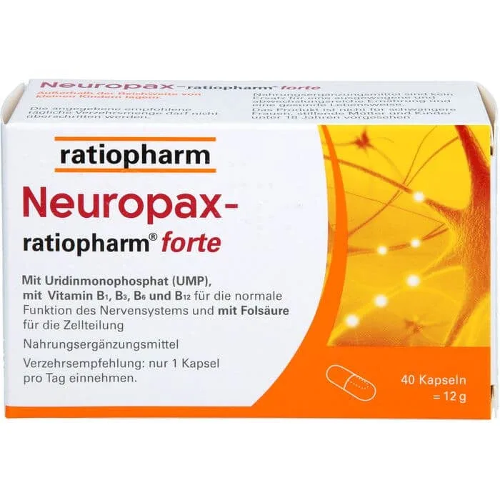 NEUROPAX-ratiopharm forte Capsule 40 Capsule — preț și oferte