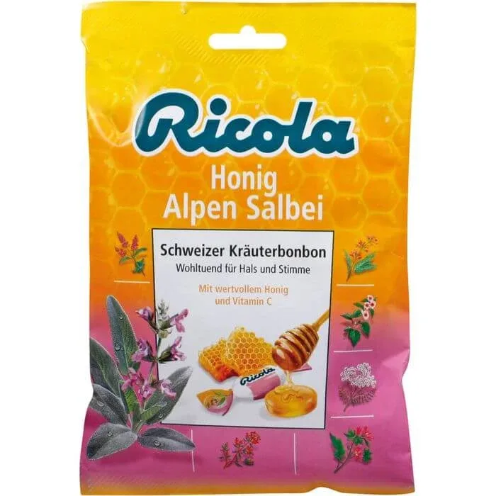 RICOLA miere alpină salvie dulciuri 75 g — preț și oferte
