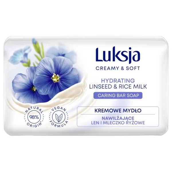 Sapun CREAMY & SOFT Hydrating, Luksja | 90 g LUKSJA INFINITY — preț și oferte