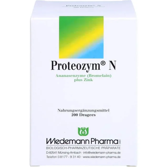 PROTEOZYM N Tablete acoperite 200 Capsule — preț și oferte