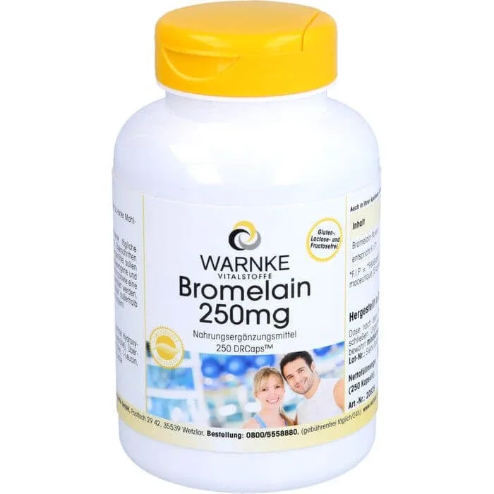 BROMELAIN 250 mg capsule enteric acoperite 250 buc. — preț și oferte