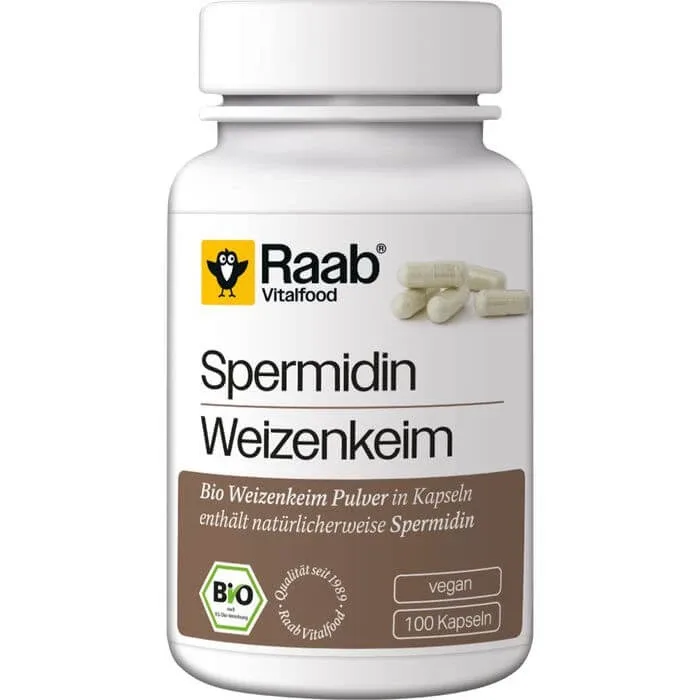 RAAB Vitalfood Spermidine Organic Capsule 100 Capsule — preț și oferte