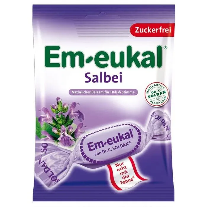 EM-EUKAL Sage dulciuri fără zahăr 75 g — preț și oferte