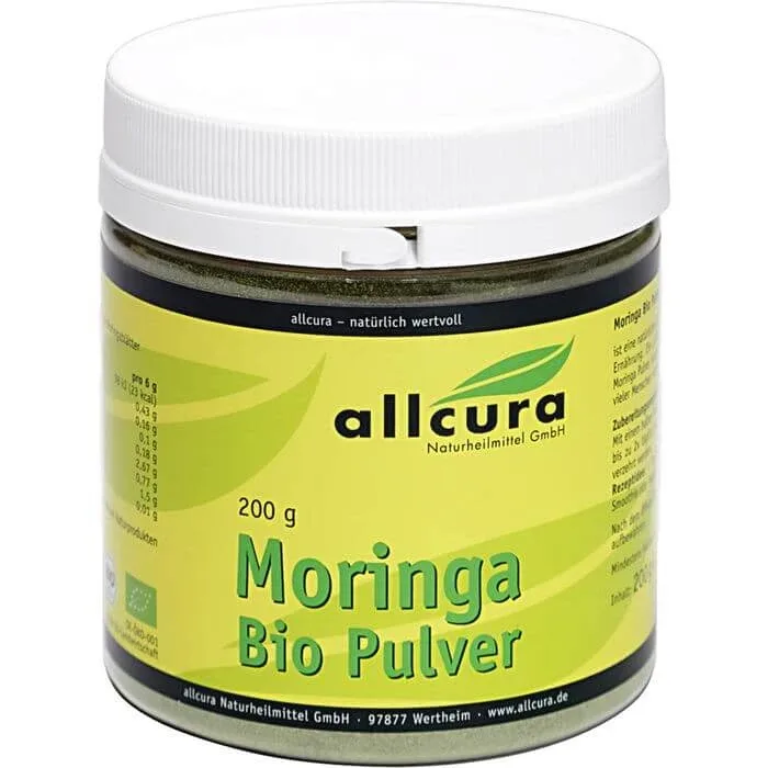 MORINGA BIO pulbere 200 g — preț și oferte