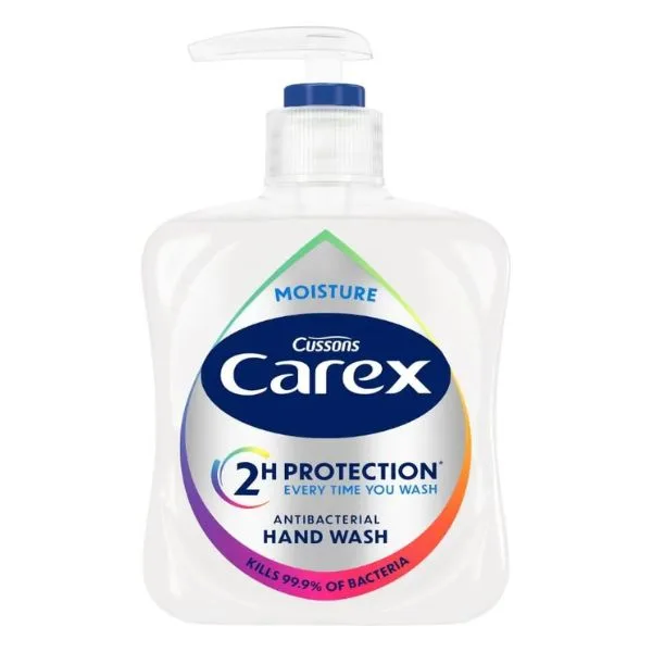 Sapun lichid antibacterian CAREX Hidratant, Luksja | 250 ml LUKSJA INFINITY — preț și oferte