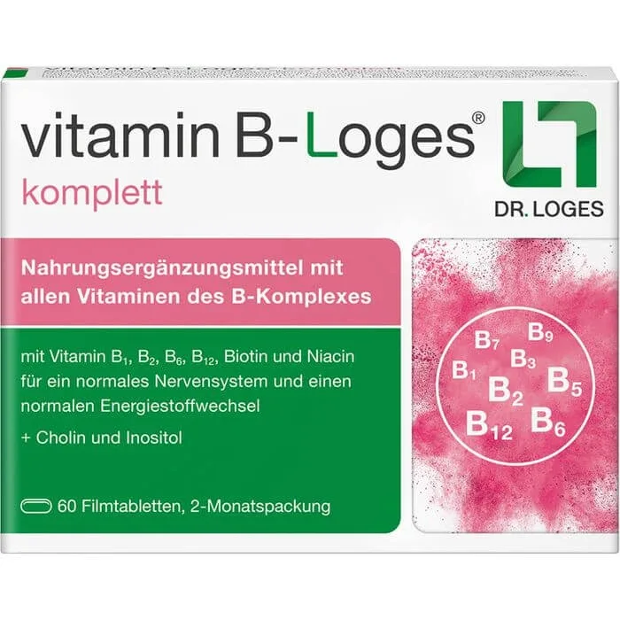 VITAMIN B-LOGES comprimate filmate complete 60 buc. — preț și oferte