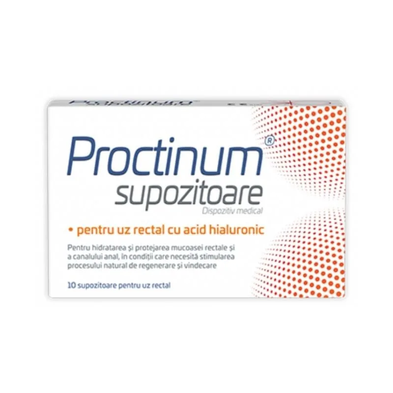 Proctinum, 10 supozitoare, Zdrovit — preț și oferte