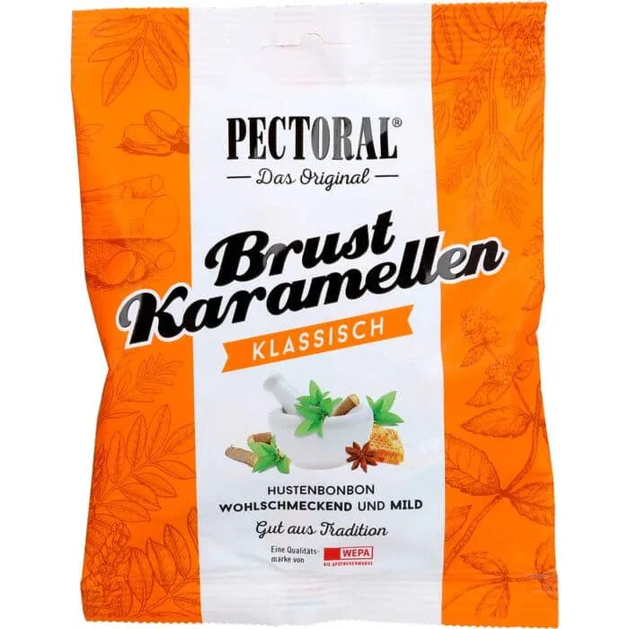 PECTORAL piept caramele Btl. 75 g — preț și oferte