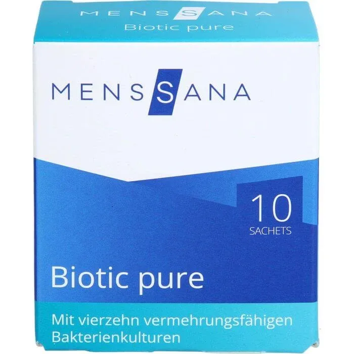 BIOTIC pur MensSana pulbere 10 buc. — preț și oferte