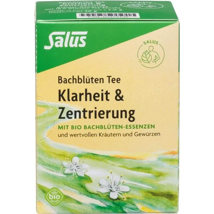 BACHBLÜTEN TEE Clarity&Centring Organic Salus Fbtl 15 St. Salus Haus — preț și oferte