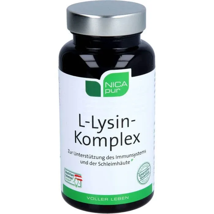 NICAPUR L-lizină Complex Capsule 60 Capsule — preț și oferte