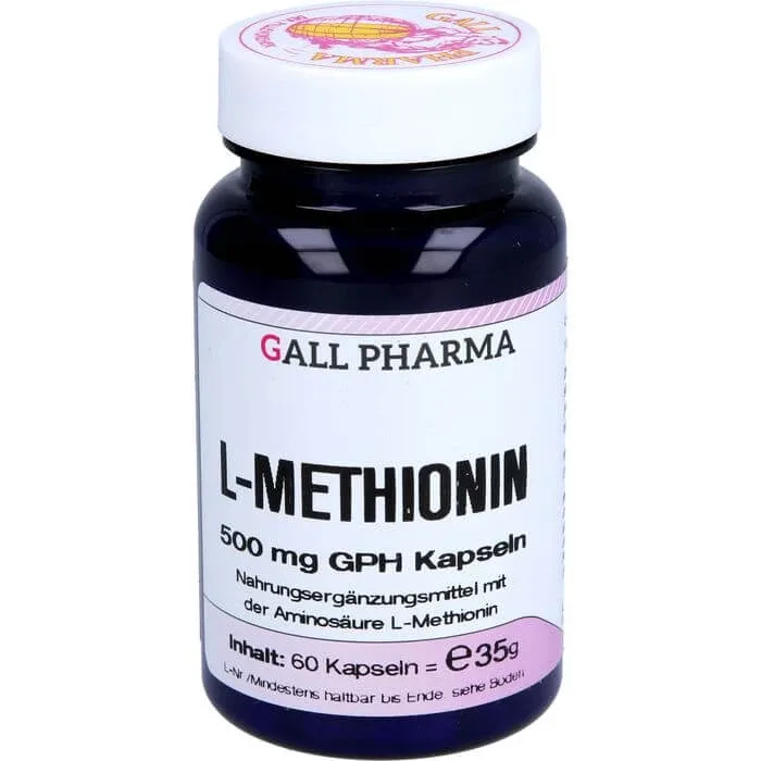 L-METHIONIN 500 mg Capsule 60 Capsule — preț și oferte