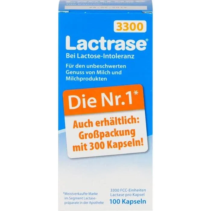 LACTRASE 3.300 FCC Capsule 100 Capsule — preț și oferte
