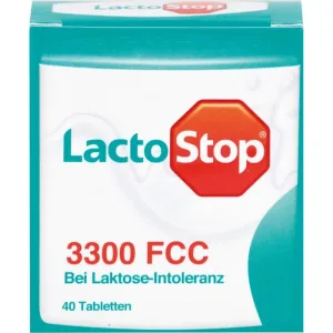 LACTOSTOP 3.300 FCC comprimate click dispenser 40 buc.