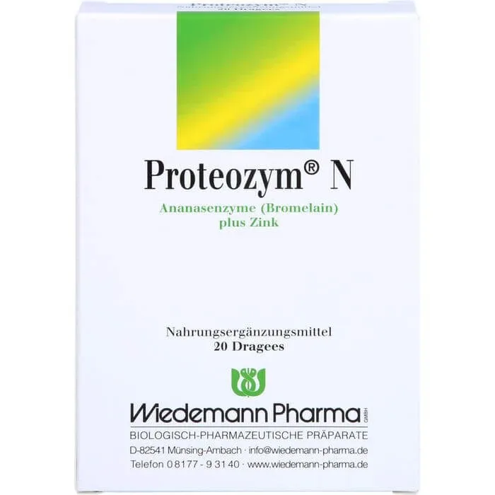 PROTEOZYM N Comprimate învelite 20 Capsule — preț și oferte