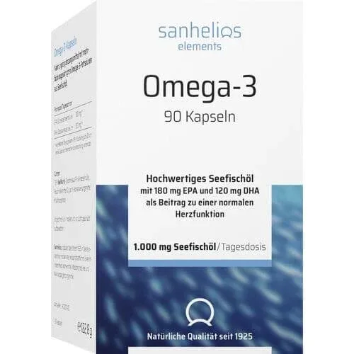 SANHELIOS Omega-3 Capsule 1000 90 Capsule — preț și oferte