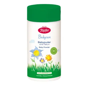 Pudra pentru bebelusi cu extract organic de galbenele Babycare, 75g, Topfer
