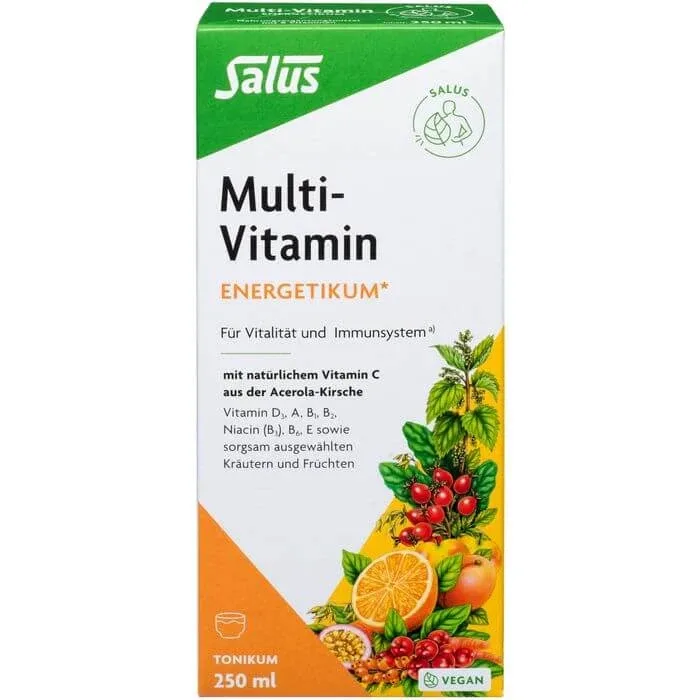 MULTI-VITAMIN ENERGETICS Salus 250 ml Salus Haus — preț și oferte