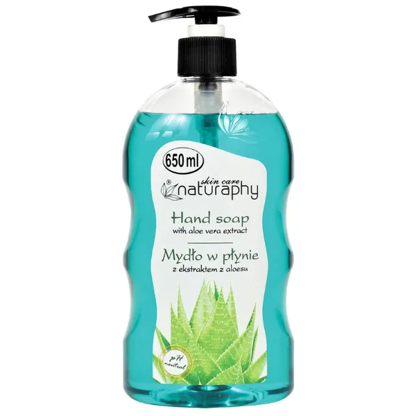 Sapun lichid Glicerina si Extract de Aloe Vera Naturaphy, Blux | 650 ml BLUX COSMETICS INFINITY — preț și oferte