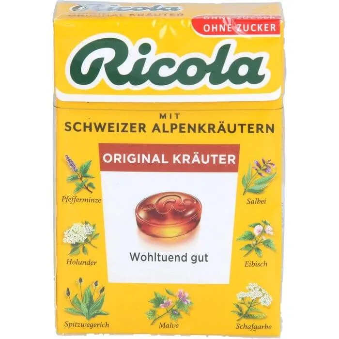 RICOLA o.Z.Box dulciuri pe bază de plante 50 g — preț și oferte