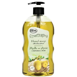 Sapun lichid Glicerina si Extract de Masline Naturaphy, Blux | 650 ml