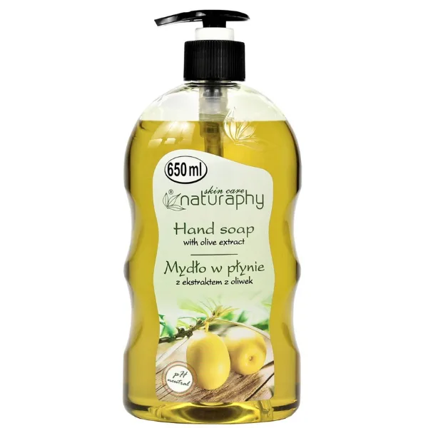 Sapun lichid Glicerina si Extract de Masline Naturaphy, Blux | 650 ml BLUX COSMETICS INFINITY — preț și oferte
