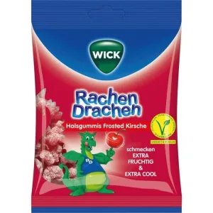WICK RachenDrachen gumă de gât cireșe 75 g
