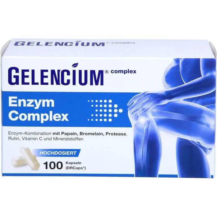 GELENCIUM Complex enzimatic doză mare cu bromelain caps. 100 Caps. — preț și oferte
