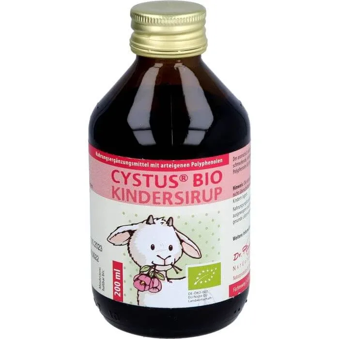 CYSTUS sirop organic pentru copii 200 ml — preț și oferte