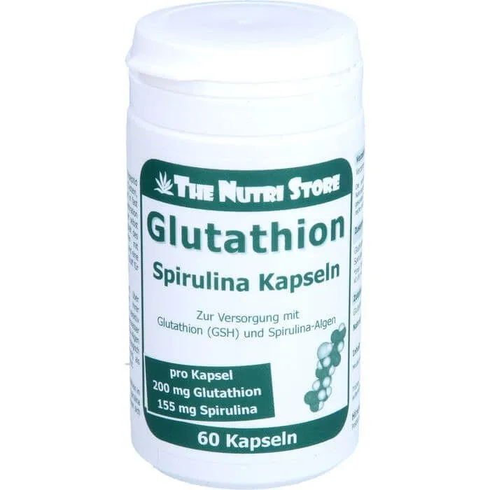 GLUTATHION 200 mg + Spirulina Capsule 60 Capsule — preț și oferte