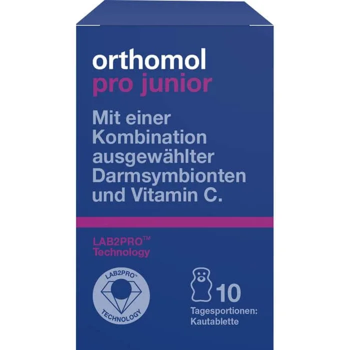 ORTHOMOL pro junior comprimate masticabile 10 buc. — preț și oferte