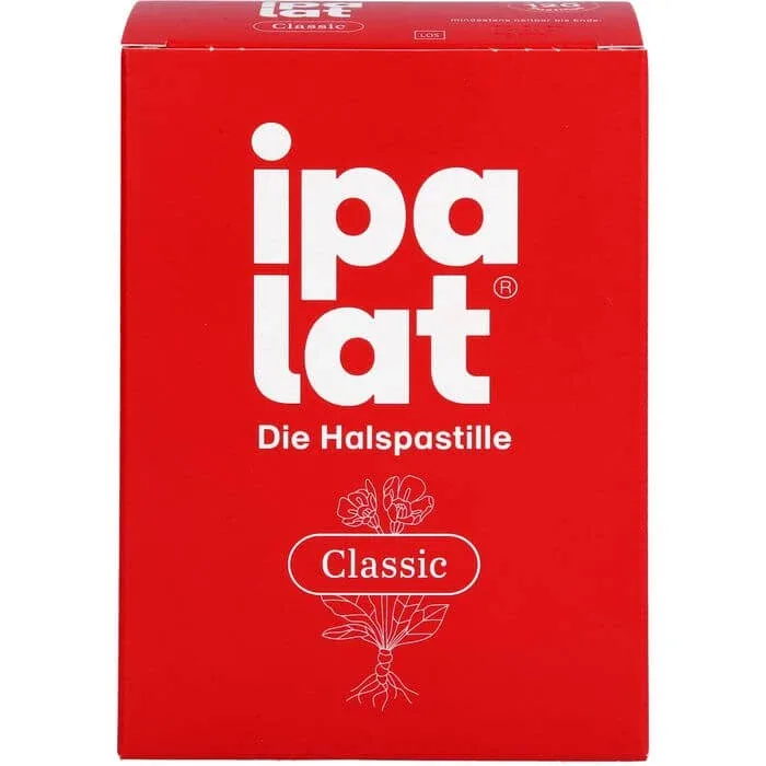 Pastiluțe pentru gât IPALAT clasic 120 buc. — preț și oferte