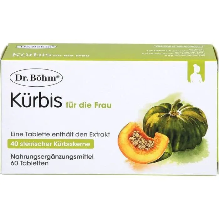 DR.BÖHM Dovleac pentru femei Tablete 60 Capsule — preț și oferte