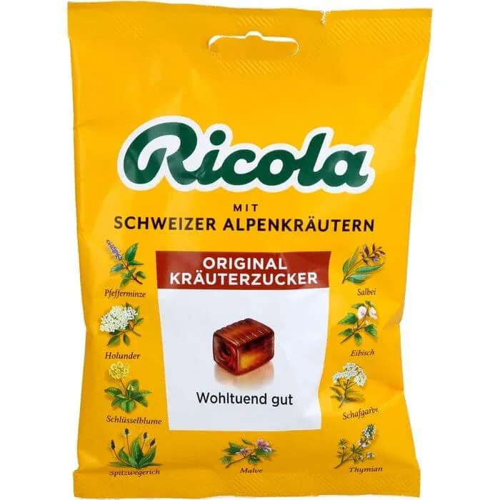 RICOLA m.Z.Beutel dulciuri pe bază de plante 75 g — preț și oferte
