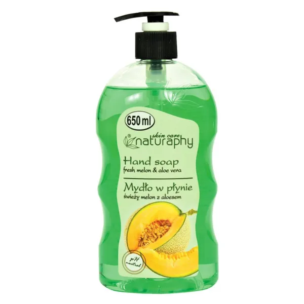 Sapun lichid Pepene Galben si Aloe Vera Naturaphy, Blux | 650 ml BLUX COSMETICS INFINITY — preț și oferte