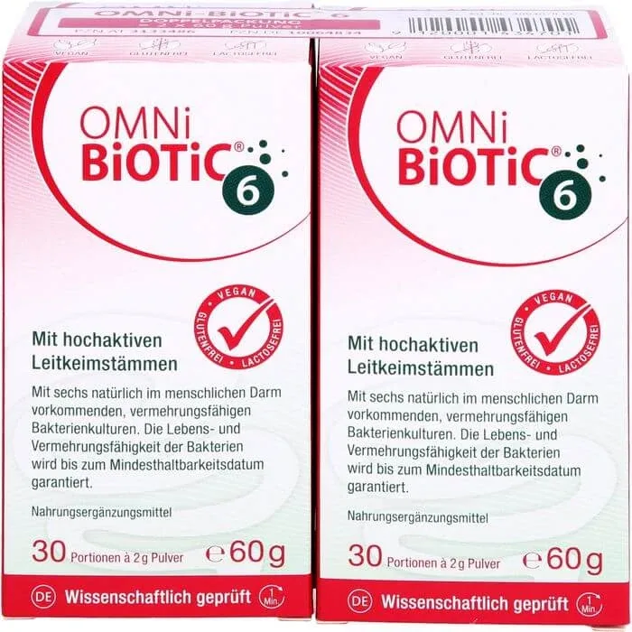OMNI BiOTiC 6 pulbere pachet dublu 120 g — preț și oferte