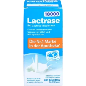 LACTRASE 18.000 FCC tablete divizibile refill p. 200 buc.