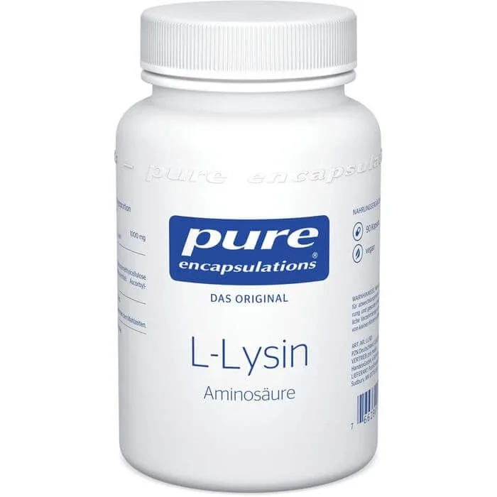 PURE ENCAPSULATIONS L-lizină capsule 90 capsule — preț și oferte