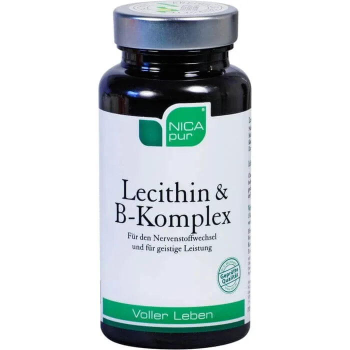 NICAPUR Lecitină B Complex Capsule 60 Capsule — preț și oferte