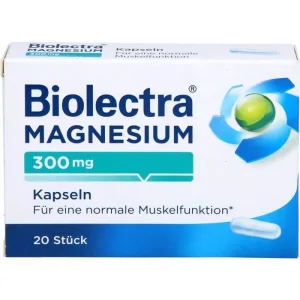 BIOLECTRA Magneziu 300 mg Capsule 20 Capsule